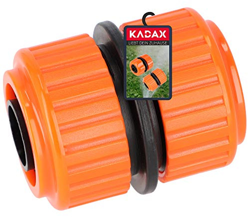 KADAX Reparator für Gartenschlauch aus Kunststoff ABS, Steckverbinder, Schnellkupplung, Schlauchverbinder, Gartenkupplung, Schlauchkupplung (3/4 Zoll)