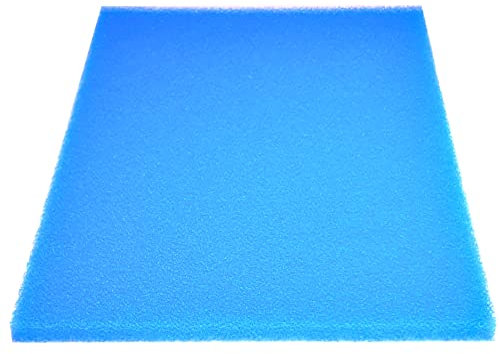 cyclingcolors Filtermatte Filterschwamm Filterschaum 300x210mm Teich Aquarienfilter Filtration, Dicke 10 mm (PPI 30 feinmaschig)