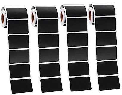 Ciieeo 4stücke Gewürzglas Aufkleber Tafelaufkleber Für Gläser Tafel-etiketten Selbstklebendes Material Abnehmbar Passend Für Küchenspeicher Und Vorratsgläser Praktische Organisationlösung