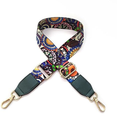 SELCOA Regenbogen Verstellbarer Taschengurt Handtaschengürtel Breiter Schultertaschengurt Ersatzgurt Zubehör Taschenteil Verstellbarer Gürtel für Tasche