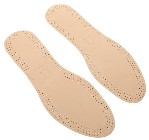minkissy 3St Schuheinlage aus Leder Einlegesohlen für Sportschuhe Einlegesohlen aus Schaffell Stiefeleinlagen gesundheitsschuhe Schuhpolster Innensohle aus Leder atmungsaktive Einlegesohlen