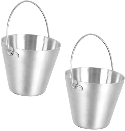 OSALADI 2-teiliger Aufbewahrungsbehältergriff Edelstahl-lagerregal Für Die Küche Modernes Design Leicht Zu Reinigen