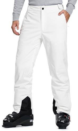 33,000ft Herren Skihose wasserdichte Schneehose | Wasserdicht, Winddicht, Gefüttert, Warm, Schmutzabweisend, Snowboardhose, Outdoorhose, Skifahren