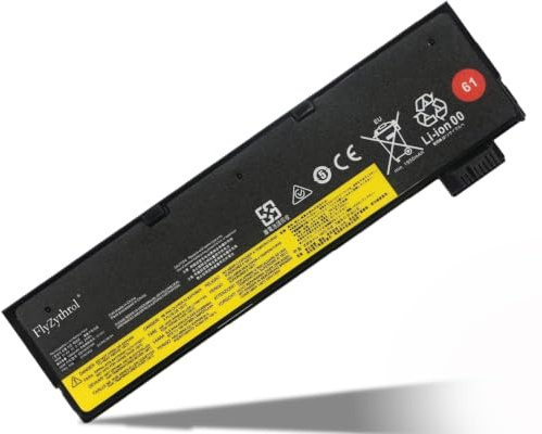 FlyZythrol 61 01AV423 01AV424 Battery compatible with Lenovo ThinkPad T480 | T570 T580 A475 A485 T470 P51S P52S TP25 01AV422 01AV425 01AV490 01AV491 01AV492 01AV427 SB10K97597 SB10K97584 24Wh
