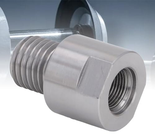 Hochfester Legierter Stahl-Drehbank-Spindel Stock-Spindel Adapter, 1 Zoll X 8 TPI Männlich Bis 3/4 Zoll X 16 TPI Gewinde Wandler für Holz Drehmaschine Chuck Montage Zubehör