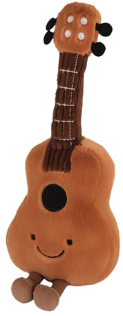 Cute Guitar Plushie Toy - Musical Plush Doll, Ukulele Healing Doll, Skin-Friendly Fabric, Music Elements Meet Soft Plushie, Decorate Warm Little Nest, Music Plush Toys for Friends Family Kid Adult