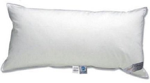 Schäfer Royal Classic Luxus 3-Kammer 40x80 cm Daunenkissen Kopfkissen mit canadischen Daunen und Gänsefedern gesamt ca. 600 g Füllung