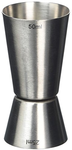 Jigger Spirit Measure by bar@drinkstuff | Stainless Steel Jigger Measure, Shot Measure, Cocktail Measure