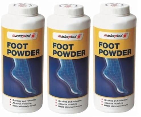 3 x Foot Feet Powder Refresh Sooth Absorbs Moisture Helps Eliminate Odours Smell