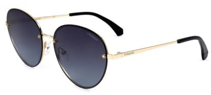 Polaroid Unisex PLD 4090/S Sonnenbrille, GOLDGRAU, 58