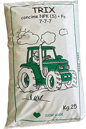 TRIX CONCIME UNIVERSALE NPK CON FERRO 7-7-7 KG.25