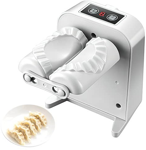 Electrique Ravioli Maker, Machine à Raviolis Kit Pates Fraiche Moulle à Raviole Presse à Pâte et Moule à Dumplings Stainless Steel Maker Make Dumpling Empanadas Quickly Kitchen Easy-tool Accessories