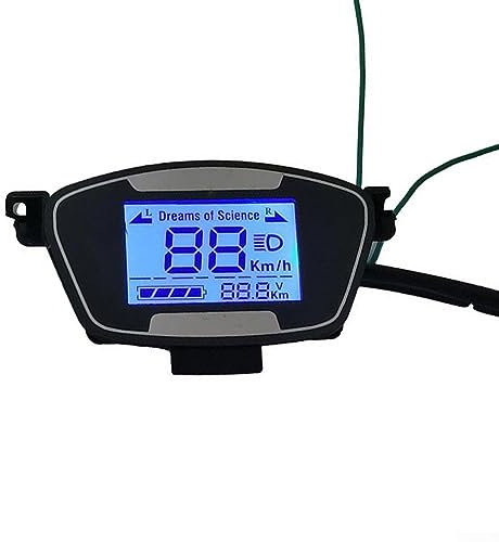 Ebike Scooter LCD Display Motor Speedmeter Screen Electric Bike E-Bike Digital Computer 48-72V E-Bike Intelligent Controller Intelligent Controller (without display case)