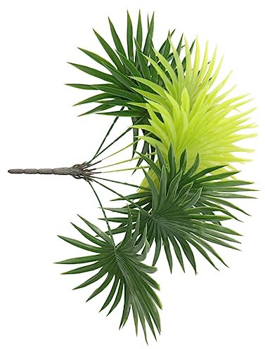 Cabilock Planta Simulada De Palma Artificial Decorativa Bonsái Material Resistente para Hogar