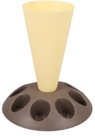 EXHUMKY Piping Bag Holder Stand for Cake Decorating Sturdy Design with Tip Change Feature Easy to Clean for Home Kitchens and Pastry Shops Baking Accessory with Nozzle Holder