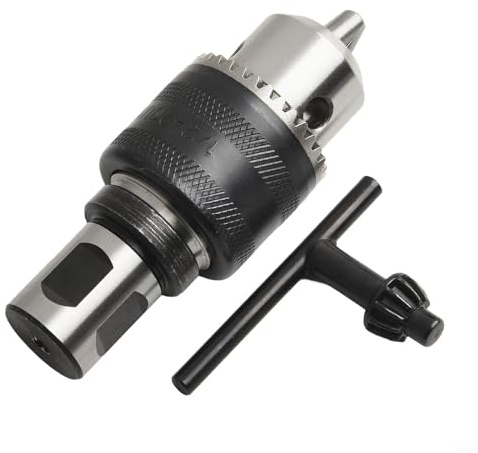 Mandrin de perceuse magnétique compact avec une tige de 1,9 cm vers adaptateur conique B16 Option (A)