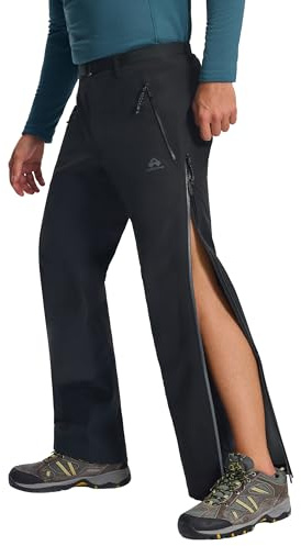 Pioneer Camp Pantaloni da trekking da uomo, Nero , XL