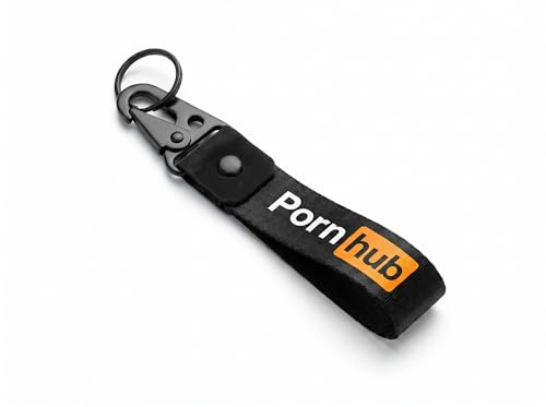 Generisch 1x Schlüsselanhänger mit Pornhub als Motiv, für Auto, Motorrad, Schlüssel Anhänger als Geschenk für Frauen, Männer