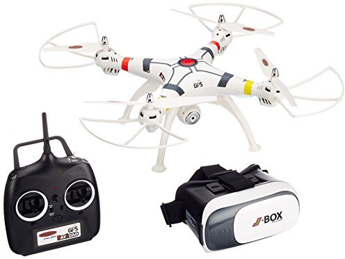 JAMARA 422035 - Payload GPS VR Drone Altitude HD FPV Wifi ComingHome – Position Hold via GPS, auto. Start-/ und Landefunktion, Höhenkontrolle, Track following -Flugbahn-Planung-Modus,Zuladung bis 350g