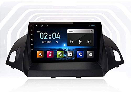 9 Inch HD Touchscreen Auto Radio for Ford Kuga Escape 2013-2016 Head Unit Car Stereo FM Receiver Internet Multimedia Player with MP5 Wifi Bluetooth USB Carplay GPS Navigation,8 Core 4G+WiFi: 2+32GB