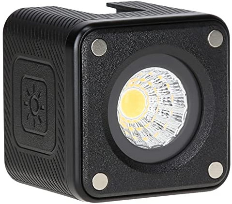 Rollei Lumis Solo 2 Luz Fotografia Mini Cubo Led Macrofotografia y Vídeo Portátil 70g para Cámara 5500K 8 Filtros de Colores RGB con Batería Recargable Magnética, Foco-Antorcha-LED-Fotografía-Camara