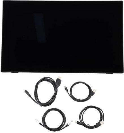 Xiuganpo Monitor Portatile Touchscreen da 18,5 Pollici da 120 Hz, Display Touch HD 1920x1080 Estensore per Monitor da Gioco HDR Secondo Monitor da Viaggio per Laptop PC Telefono
