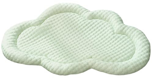 Uhngw Kühlende Hundedecke, Wolkenform, Kühlmatte für Katzen, Frühjahr, Sommer, Haustierzubehör für kleine, mittelgroße Hunde, tragbare Schlafmatte für Hundehütte
