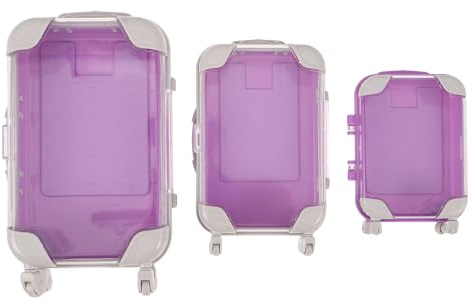 FIXOSHEE 3pezzi Organizzatore per Ciglia Finte Scatola in Portatile per Ciglia Finte Valigia Mini per Extension Organizer per Trucco Custodia