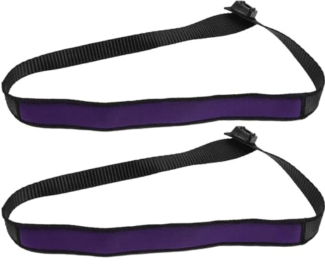 Healvian Lot de 2 Dragonnes pour Bâtons de Marche en Nylon Noir Large, Sangles Antidérapantes Confortables pour Randonnée, Cannes et Ski, Accessoires D’aide la Mobilité pour