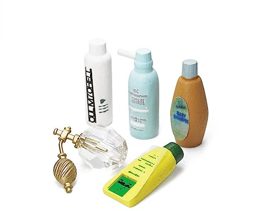 Odoria 1/12 Miniatur Parfüm Shampoo Set Puppenhaus Badezimmer Zubehör
