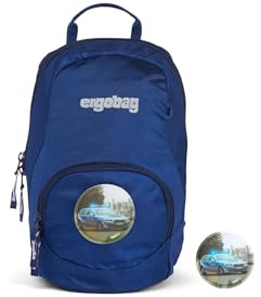 ergobag Kinderrucksack Ease Small | Leichter Freizeitrucksack mit 6 Liter Volumen und 270 g, ideal als Kindergartenrucksack für den Alltag