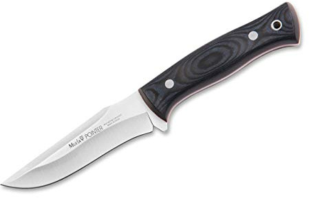 Muela Unisex – Erwachsene Pointer Micarta Feststehendes Messer, Schwarz, 23.8
