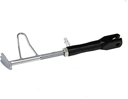 TASEKI Seitenständer Motorrad Modifizierter Stützfuß Universal Für Yamaha Motorrad CNC Seitenständer Scooter Parkständer(1 UK)