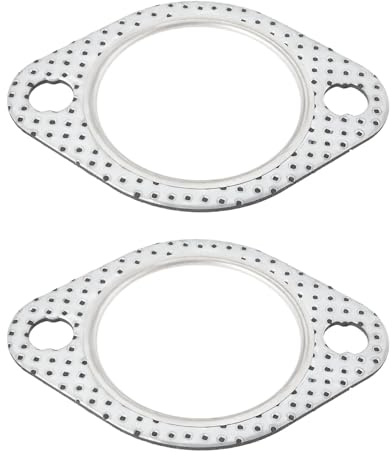 EMSea 2pcs Metal Exhaust Manifold Gasket Replacement Part 18107502346 Compatible with BMW 3 Series X3 5 Series Touring Z3 Roadster