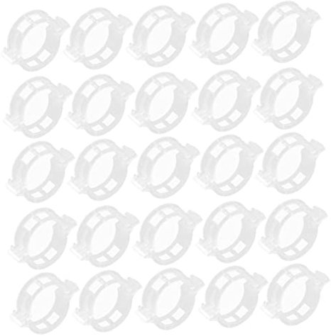 GAROZATION Pflanzen Clips Zur Unterstützung Von Weinreben Vine Fixierungsclips Für Gartenarbeiten Ideal Für Gemü Blumen Und Kletterpflanzen