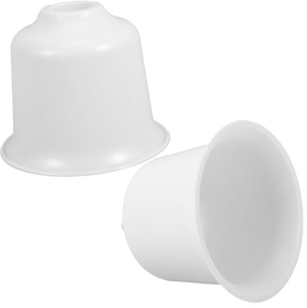 Angoily Ceiling Fan Dust Cover Plastic Canopy Fan Top Cover Ceiling Fixtures Replacement