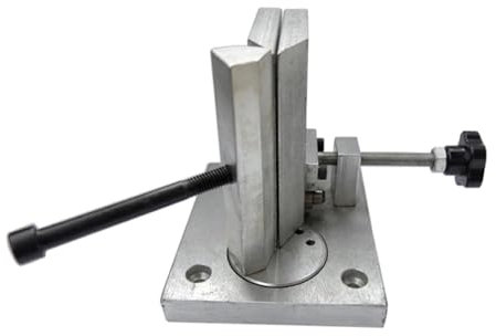 Machine à cintrer Plieuse d'angle à double, outil de pliage de panneaux publicitaires en métal/plieuse en tôle d'acier inoxydable et aluminium 10 cm/15 cm pour le pliage par cisaillement et le lami