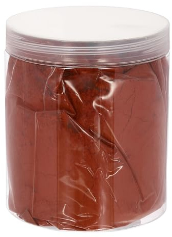 sourcing map Iron Oxide Powder Concrete Pigment 500 Mesh 28.2oz (800g) Iron Oxide Grout Pigment for Pastel Tile Paint Concrete Cement, Dark Red