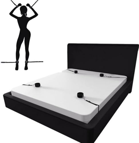 Cintura Yoga regolabile B-D-S-M per allenamenti di forza per mani e gambe (nero)