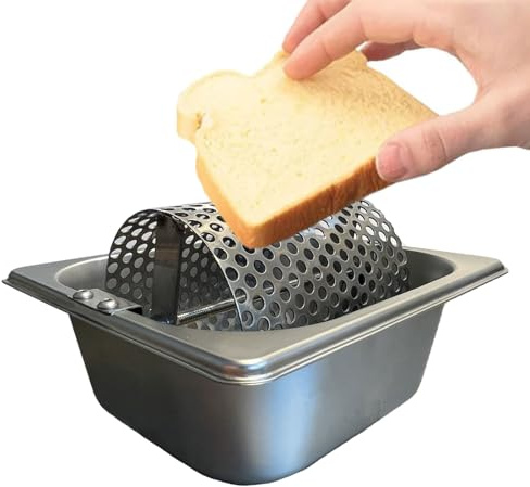 Genérico Rodillo De Mantequilla Manual, Esparcidor De Mantequilla De Acero Inoxidable 304, Dispensador De Mantequilla De Gran Capacidad De 36 Oz