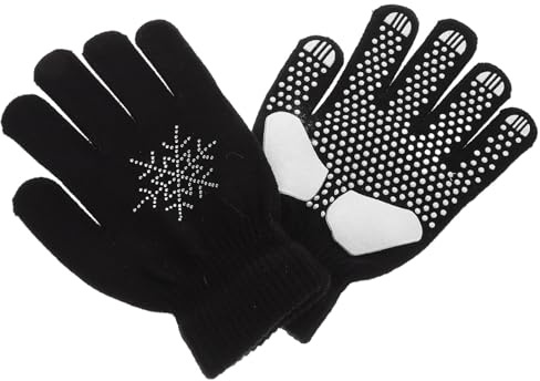 BIUDECO Guantes de Nieve para y Niñas Diseño Anticaídas y Agarre Reforzado, Accesorios Deportivos para Patinaje sobre Hielo y Snowboard en Invierno