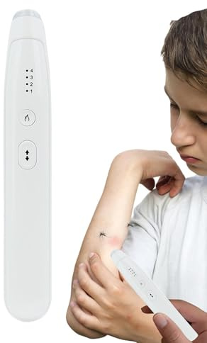 Bite Electronic Itch Healer, USB Rechargeable, Targeted Comfort Without Harshness, Multifunctional Anti-Itch Heat Pen for Business Trips, Hiking, Camping, Picnics, Climbing