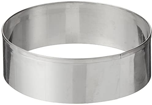 Cortador de galletas KitchenCraft, redondo, acero inoxidable, 7,5 x 7,5 x 2,5 cm