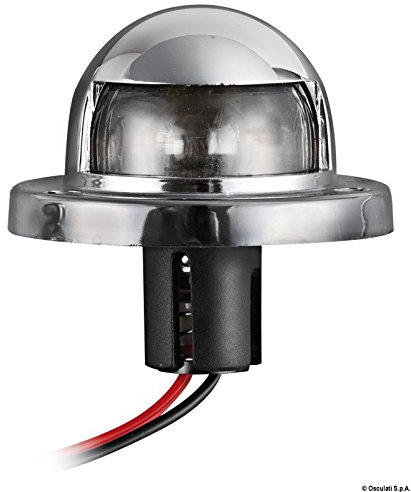 Osculati Navigationslicht aus verchromtem ABS, 135° weiß