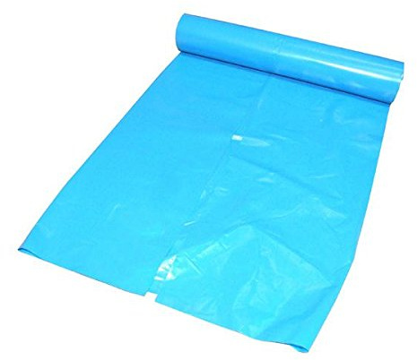 DEISS Müllsäcke 150 l, blau 900 mm x 1100 mm, T70,