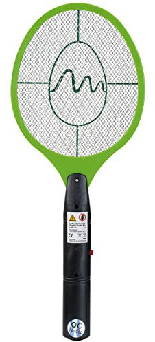 Gardigo Elektrische Fliegenklatsche | Stabile Fliegenklatsche Elektrisch | Gegen Fliegen, Mücken | Elektro Fliegenfänger fürs Haus | Insektenabwehr Fliegenabwehr | Mückenklatsche