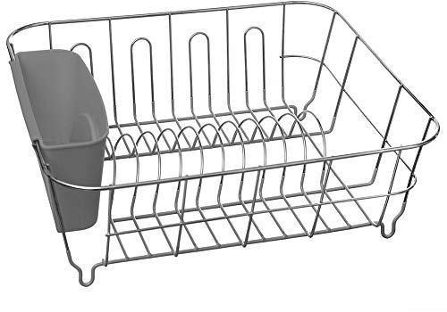 5five - égouttoir métal retrocolors gris