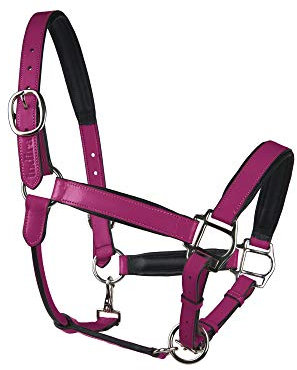 indira Lederhalfter pro (Full - Warmblut, Pink 03)
