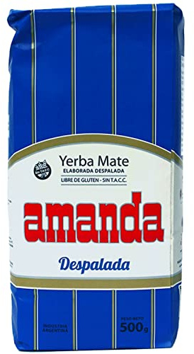 Amanda Yerba Mate Despalada 0.5 kg| Yerba Mate Argentina | Bebida tonificante y energizante