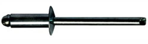 4,0 X 24,0 mm 500 Stück Stahl/Stahl Flachrundkopf Blindnieten Dichtnieten Nieten